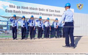 Triển khai bảo vệ mục tiêu dự án xây dựng sân bay Cam Ranh